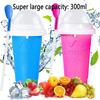 Smoothies Cup Ice Cream Maker Quick-Frozen Silicone Squeeze Cup DIY Milkshake Bottle Slushy Maker Water Bottle Cooling