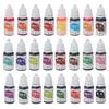 24Color 10ml/Bottle Coloring For Baking Decorating Cake Cream DIY Makaron Cookies Kitchen Baking Supplies Accessories