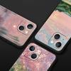 Claude Monet Garden Paint Art Phone Case For iPhone 17 16 15 Pro Max 11 12 13 14 7 8 Plus SE 2020 X XR XS Cover Soft Black