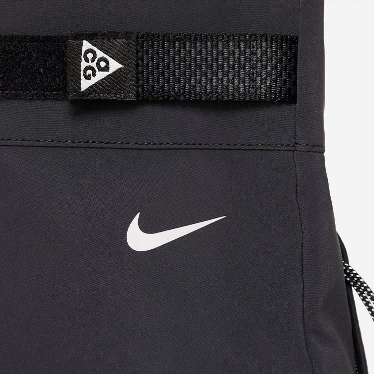 Nike ACG Storm-FIT Большие детские брюки Puddle с принтом букв Повседневный прямой свободный комбинезон Детский комбинезон черный FD3152-010