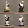 New Figure Model Toys Gift Chef Cooking Drinking Statue Living Room Decoration Crafts Ornaments Artwork