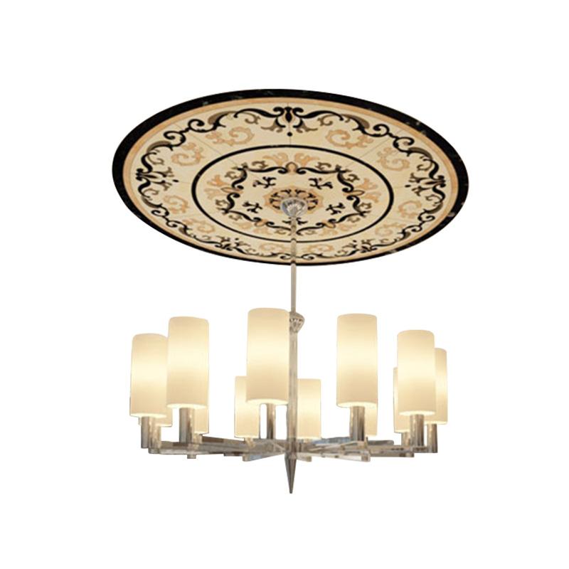 1 шт. паркетные обои из ПВХ, круглые настенные наклейки, водонепроницаемые настенные наклейки, самоклеящиеся, для гостиной, потолочные светильники, декоративные