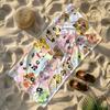 Полотенце для пляжа Littlest Pet Shop, пляжное полотенце с рождественским принтом, разноцветный узор, подходит для пляжа и бассейна, Изысканное