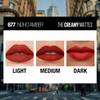 Maybelline Матовая помада New York 3,9 г Упаковка 1 шт. Насыщенный цвет Кремовая Стойкая Увлажненные губы 677 Noho Amber