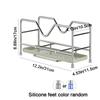 Space Saving Cookware Storage Rack Stainless Steel Cutting Board Holder  Restaurant