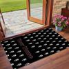 Crystal Velvet Rug Custom Name Text, Soft Non Slip Floor Mat Home DecorScream Ghostface