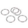 5 шт. Круглые O-кольца из нержавеющей стали 304, бесшовные, многоцелевые, сварочные металлические O-кольца для морского оборудования, лодок, йоги