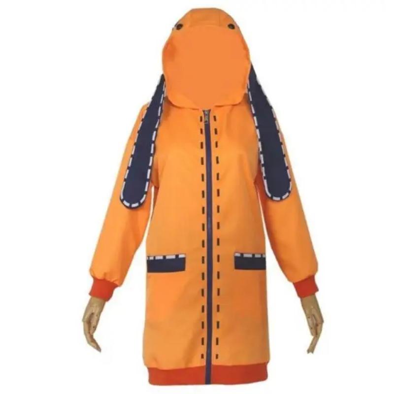 Аниме Kakegurui Косплей Yomotsuki Runa Косплей Костюм Пальто Jk Школьная форма для девочек Толстовка Платье на Хэллоуин Девушка Зимняя милая пижама