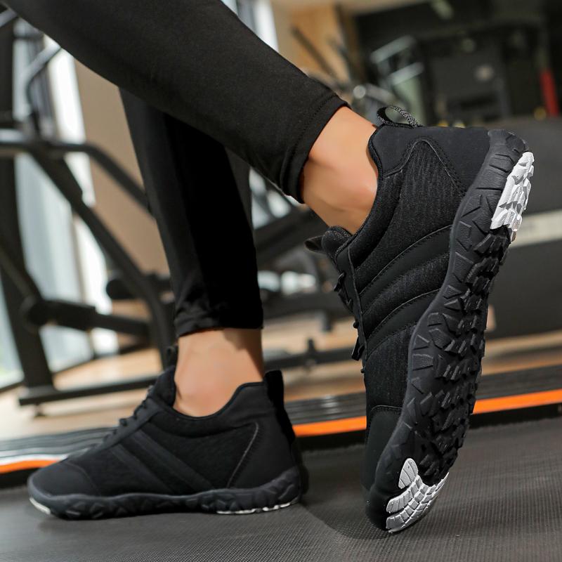 Дышащие тренировочные кроссовки Мужские Женские Эластичная обувь для фитнеса Нескользящая обувь для спортзала Спортивная обувь для улицы Ходьба Пеший туризм Треккинг Кемпинг