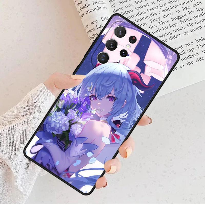 Чехол для телефона Genshin Impact GanYu для Samsung Galaxy S25 S23 S30 S8 S21 S20 FE S24 S22 Note 10 20 Plus lite Ultra