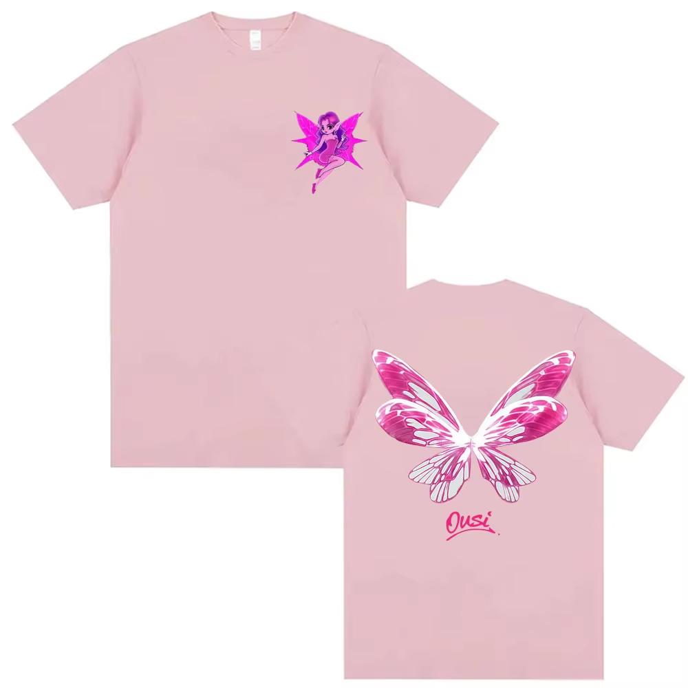 Omar Courtz Por Si Manana No Estoy Album 2026 Butterfly Graphic T Shirts Men Women Harajuku Aesthetic Casual Streetwear