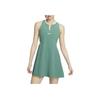Повседневное быстросохнущее теннисное платье с логотипом и открытой спиной, женское платье мятно-зеленого цвета DX1428-361