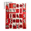 30PCS/SET Chinese Style Spring Festival Couplets Traditional Chinese Wall Collage  Lunar New Year