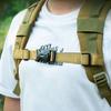 2pcs Dual Release Adult Backpack Chest Harness Strap  Outdoor Camping Accessories