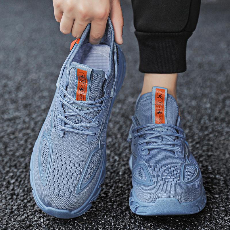 Спортивная обувь Уличная Мода Повседневная Обувь для Бега Мягкая Удобная Дышащая Легкая Сетчатая Обувь Мужская Спортивная Обувь