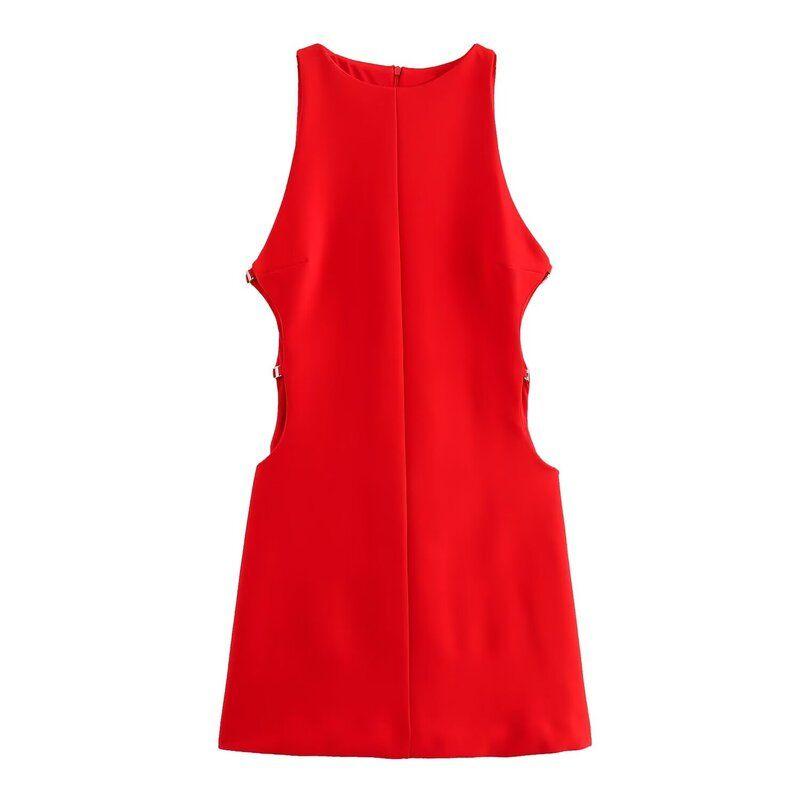 Fashion Style 2024 Summer New Women's Clothing Elegant Stylish Opening Design Short Dress 4661337 600