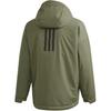 Adidas Теплая удобная куртка для мужчин Urban Traveler, зеленая FI7148