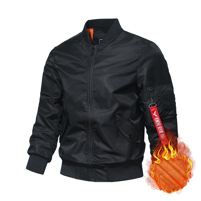 Autumn and Winter Outerwear Bomber Jacket Men's Flight Jacket
