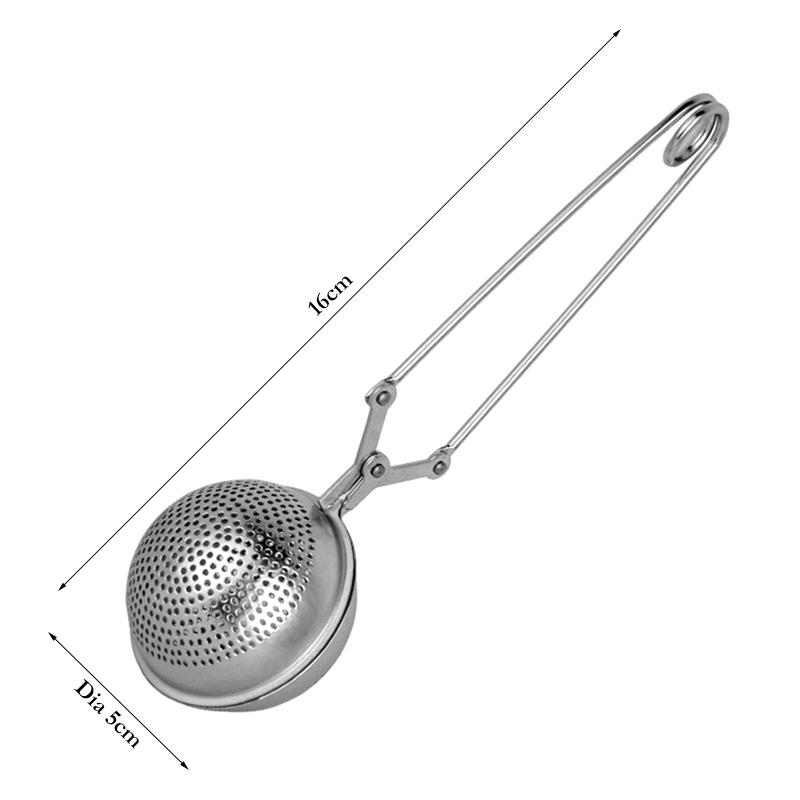 Tea Infuser Stainless Steel Tea Strainer Long Handle Tea Ball Infuser Filter Brewing Mesh Loose Leaf Diffuser Tea Accessories