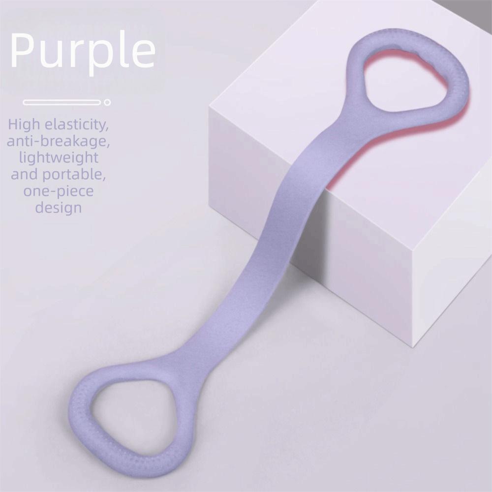 8-shaped Fitness Resistance Band Sports Workout Rubber Pull Rope New Yoga Training Home Fitness