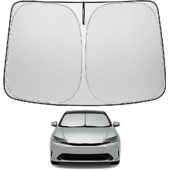 Складная солнцезащитная шторка на лобовое стекло Proadsy 2025 для RAV4, подходит для кроссовера RAV-4 SUV Crossover, TRD Off-Road, LE XLE Premium Limited.
