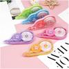 ECLET Correction Tape - Pack of 2 Pcs Correction Tape 12 Meter X 5 MM, for Journal, Correction Pen, Whitener for Correct