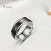 Обручальное кольцо из титановой стали, интеллектуальное кольцо с датчиком температуры тела, кольцо для личного здоровья, мужчины и женщины