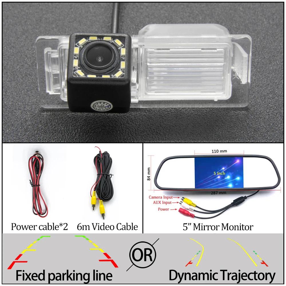 Fixed Or Dynamic Trajectory Car Rear View Camera For Chevrolet Aveo Sonic Cruze Hatchback Trax Car Reverse Parking Accessories
