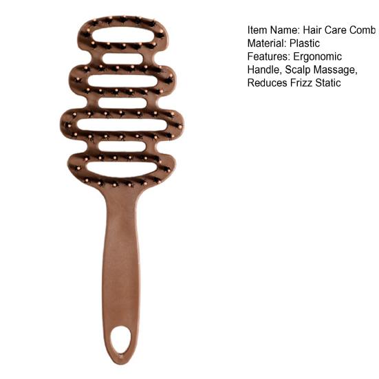1/2/3 шт. Расческа для ухода за волосами с щетиной кабана, уменьшает пушистость, снимает статическое электричество, массирует кожу головы, питает кожу головы.