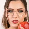 Оправа очков «кошачий глаз» для женщин, компьютерные очки с диоптриями, женские очки с прозрачными линзами, оправа для очков Gafas De Lectura