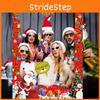 Christmas Party Photo Prop With Paper Material For Event Scene Decoration And Fun Photos