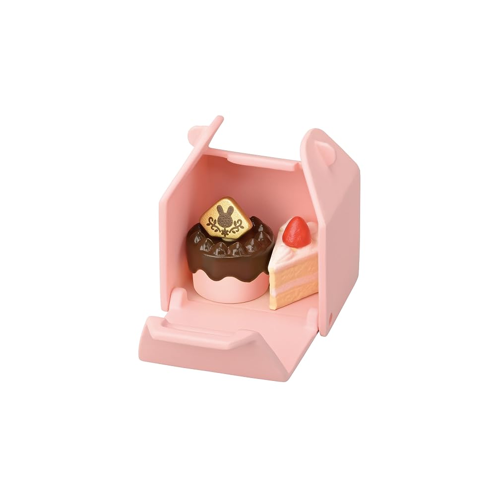 EPOCH Sylvanian Families Sweet Pâtissier Cake Shop Furniture Set for Dollhouse, Age 3+