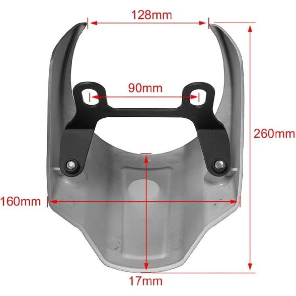 Мотоциклетный глянцевый черный передний обтекатель фары, совместимый с Softail Street Bob FXBB FXBBS 2018-2022