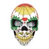 Zombie Skeleton EVA Mask Mexican Day Of The Dead Skull Mask Cosplay Printed Colorful Party Prop Mask Halloween Decoration