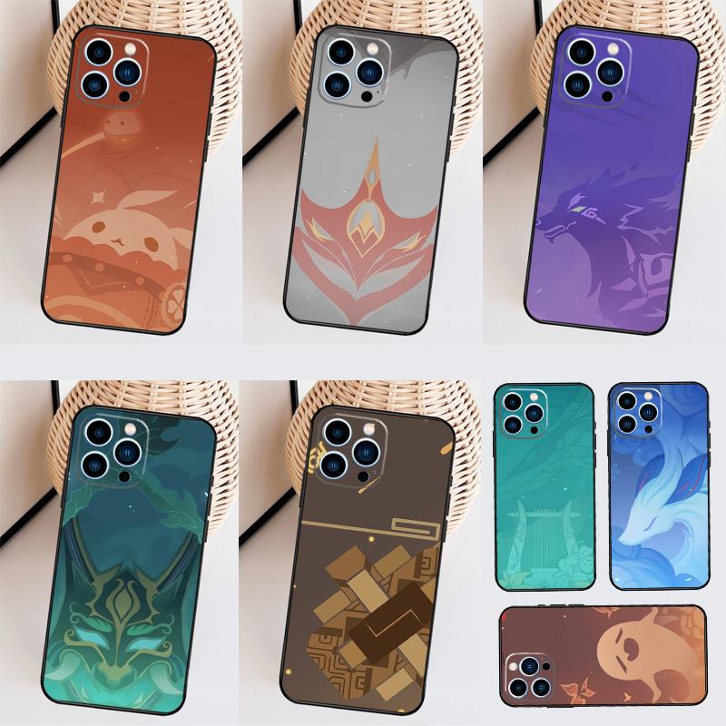 Genshin Impact Game Case For Samsung Galaxy S25 S26 Ultra S20 S21 S22 S23 S24 S10 Plus S25 FE Back Cover Shell