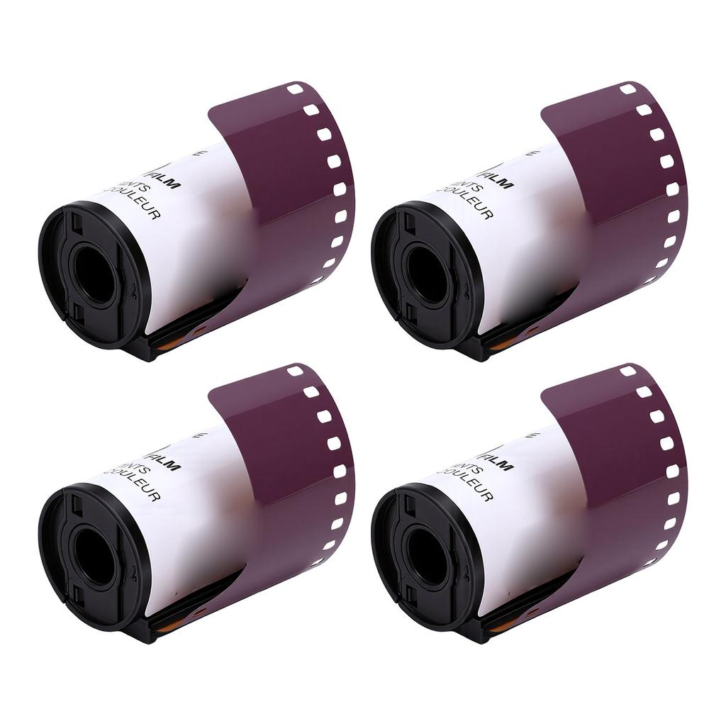 4PCS 135 35mm Color Negative Film ISO200 C41 Camera Color Film Roll for Portrait Landscape Photography