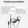 VAORLO Оригинальные проводные наушники 9D HIFI с мощными басами и микрофоном для спорта, игр и музыки
