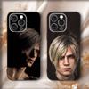 Чехол для телефона L-Leons Kennedys для iPhone 17,16,15,14,13,12,11,Pro,Max,Plus,Air,X,XS,XR,SE,8,7,Mini,Мягкий Черный Funda