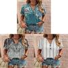 Wish Womens T Shirt With 3d Print And V Neck For Summer Casual Wear