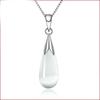 Подвеска Weihua Moonstone Cat's Eye Teardrop с корейским посеребренным женским натуральным кристаллом