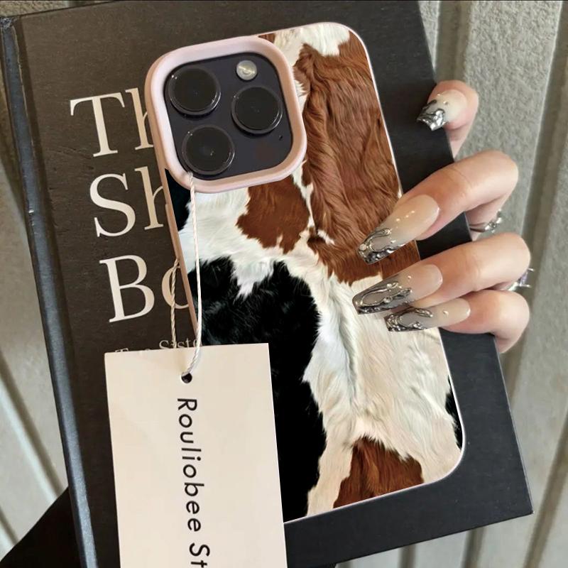 Для iPhone 17 16 15 14 13 12 11 Pro Max Air Case Коровья Кожа Личи Узор Силиконовый Чехол Для iPhone XS Max XR X 16E 16 Plus Мягкий Funda
