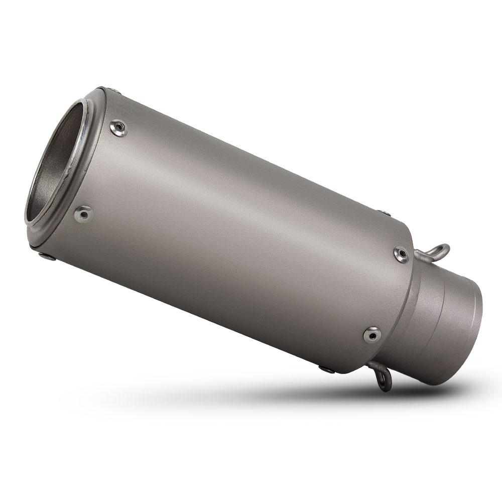 SC Выхлопная труба из титанового сплава, задняя часть с сетчатым отверстием для мотоциклов и скутеров - 60 мм