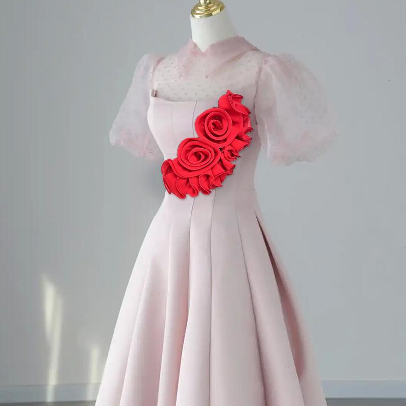 1 шт. Тканевые аксессуары стерео Diy украшения для одежды украшения из цветов кружевные аксессуары свадебные аксессуары многоцветные