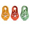 Heavy Duty Swivel Lifting Rope Pulley U-Shaped Fixed Sliding Roller  Crane