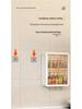 Wall-Mounted No-Drill Moisture-Proof Storage Box; Magnetic Dust-Proof Design for Bathroom and Kitchen Spice Organization.