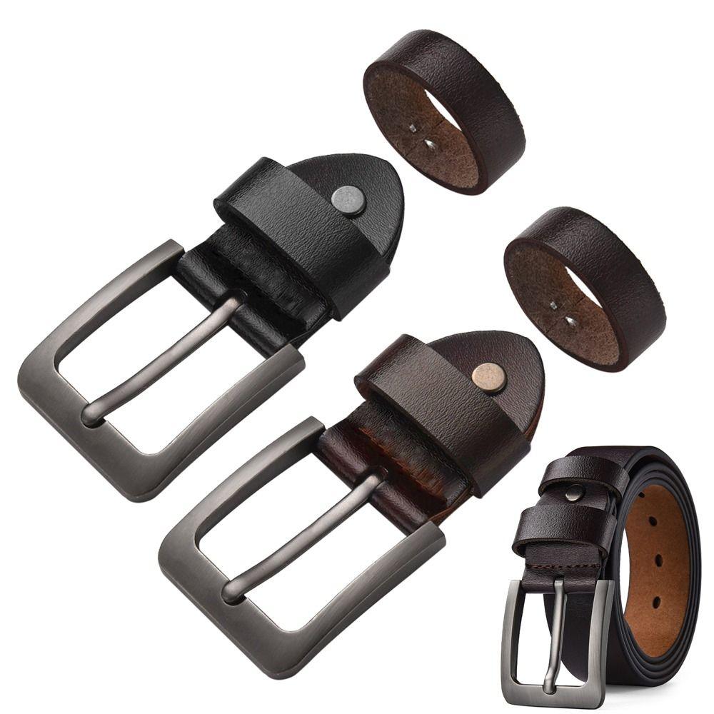 Adjustable Belt Buckle DIY Automatic Buckle Fashion Men's Accessories