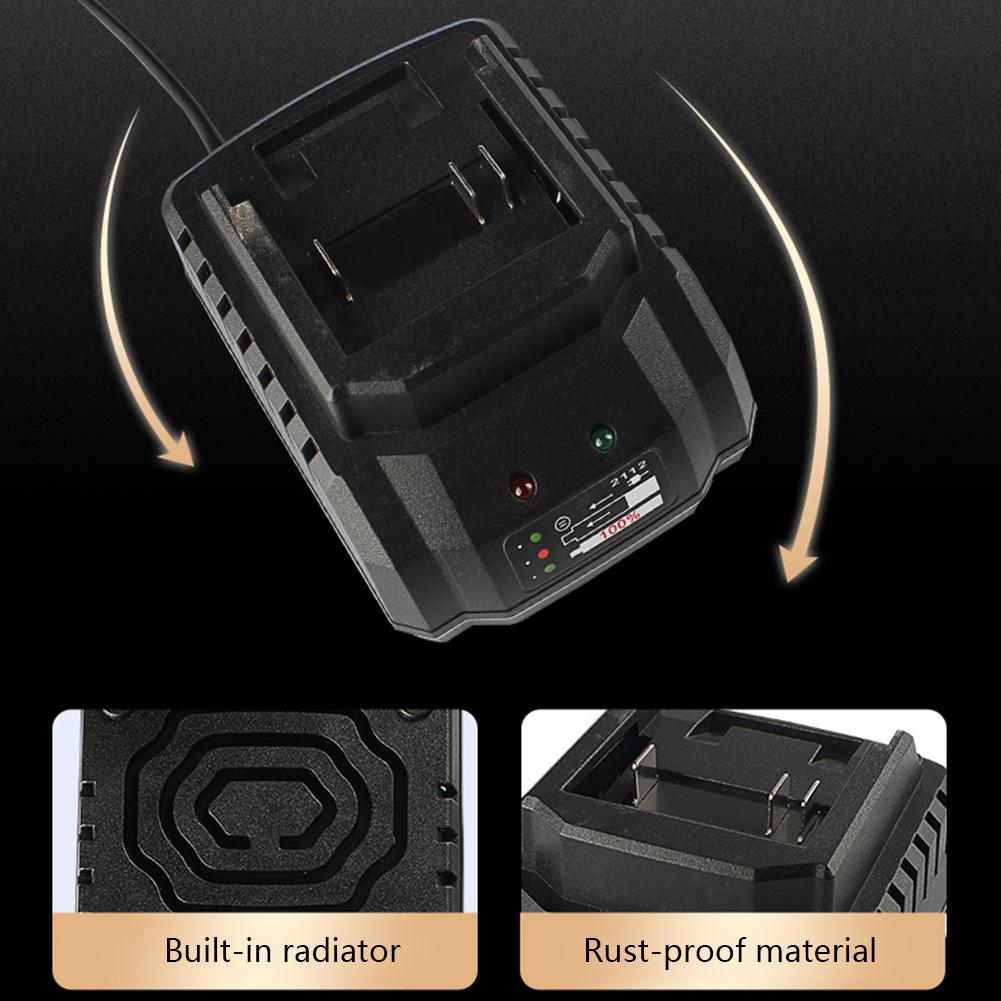 Зарядное устройство для аккумулятора Makita Model 21V Li-ion BL1415 BL1420 BL1815 BL1830 BL1840 BL1860 электрическая дрель-шлифовальная машина