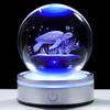 Kertari K9 Crystal 3D Sea Cute Birthday Gift for and Popular Decorative Turtle Stylish and Soothing Crystal Ball with LED Light Ambient Decorative for