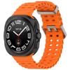 Спортивный ремешок для Samsung Galaxy Watch Ultra 47 мм силиконовый Браслет БЕЗ ЗАЗОРОВ Аксессуары для часов Ocean Watch7 47 мм Ремешок