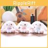 Bunny Plush Keychain Ultra Soft Stuffed Animal 14cm Bag Charm Gift For Kids Teens